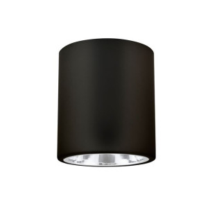 OPRAWA LED LAMPA tuba natynkowa czarna duża POLUX