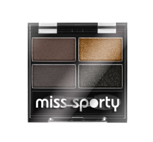 Studio Colour Quattro Eye Shadow poczwórne cienie do powiek 414 100% Smokey