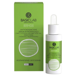 Esteticus antyoksydacyjne serum wyrównujące z Wit.C 15% prebiotykiem
