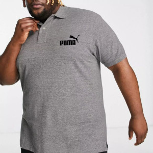 Puma polo polówka męska szara plus size 851759 03 5XL