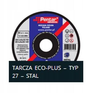 Tarcza do szlifowania 180x6,0x22 typ27