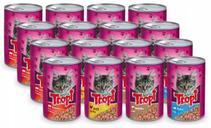 Mokra Karma Puszki Dla Kota Mix Smaków 12x415g
