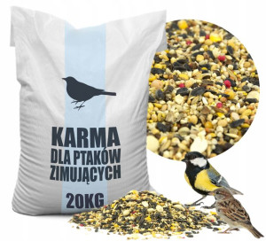 Karma Pokarm Dla Dzikich Ptaków Zimujących Ziarno