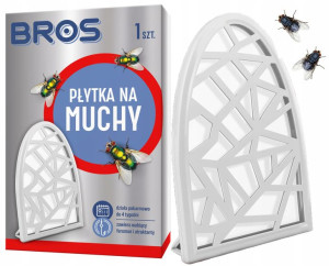 Bros Pułapka Płytka Pokarmowa Na Muchy Owady