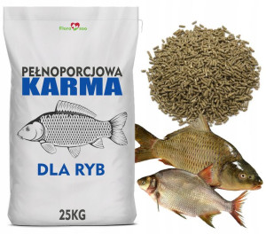 Karma Pokarm Pasza Granulat Zanęta Dla Ryb Karpi
