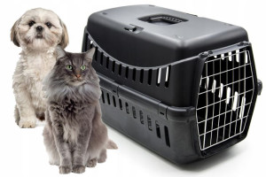 Transporter Duży Dla Psa Kota Królika Klatka Box