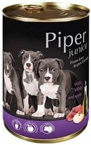 Dolina Noteci Piper Junior Z Cielęciną 400g