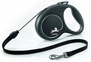 Smycz Dla Psa Kota Flexi Black Design Linka 5m S