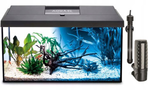 Aquael Leddy 105 Akwarium Zestaw+filtr+grzałka+led