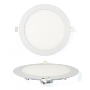 Panel Led Plafon Okrągły Wpuszczany 18w Neutralny