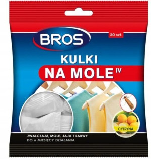 Bros Kulki Na Mole Krety Środek Do Szafy Przeciw