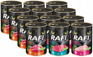Dolina Noteci Rafi Cat Kot Bez Zbóż Mix 12x400g