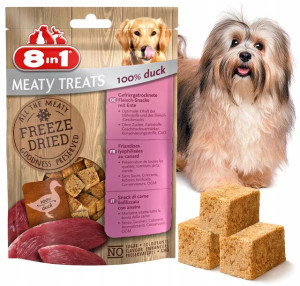 8in1 Przysmak Dla Psa Karma Freeze Dried Kaczka