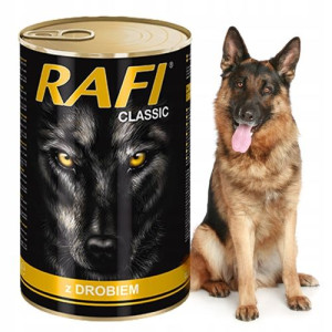 Dolina Noteci Rafi Classic Drób Karma Puszka 1240g