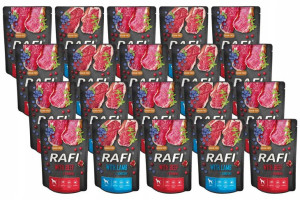 Saszetka Dla Psa Puszka Rafi Mix Smaków 20x300g