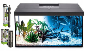 Aquael Leddy 105 Akwarium Zestaw+filtr+grzałka+led