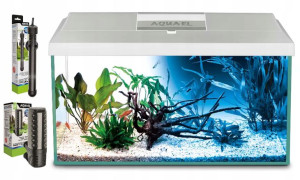Aquael Leddy 105 Akwarium Zestaw+filtr+grzałka+led