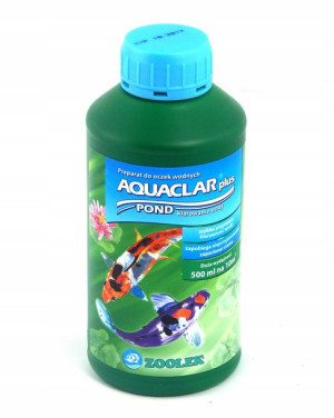 Zoolek Aquaclar Preparat Klaruje Usuwa Glony 500ml