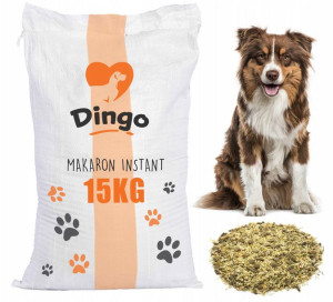 Sucha Karma Dla Psa Makaron Instant Mięso Warzywa