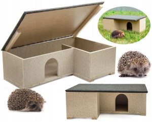 Domek Budka Legowisko Gniazdo Schron Dla Jeża Jeży