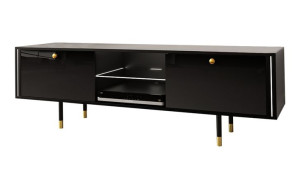 SZAFKA RTV Cristal 160 STOLIK z oświetleniem LED