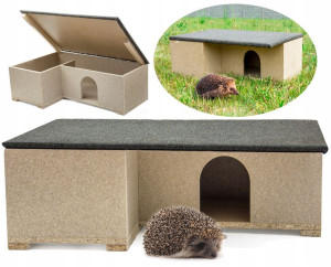 Domek Budka Legowisko Gniazdo Schron Dla Jeża Jeży