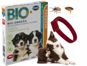 Obroża Na Pchły Kleszcze Dla Psa Szczeniąt 35cm