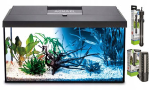 Aquael Leddy 105 Akwarium Zestaw+filtr+grzałka+led