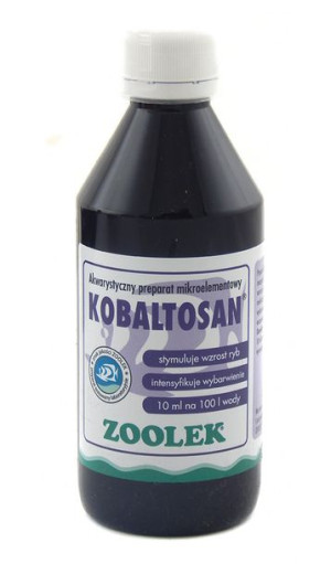 Zoolek Kobaltosan Na Wzrost I Barwę Ryb 250ml