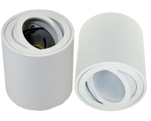 Oprawa Natynkowa Sufitowa Tuba Aluminium Spot Biała