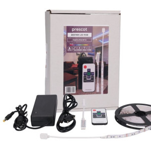 Zestaw Taśma Led Rgb 72w 300led Pilot Prescot 5m