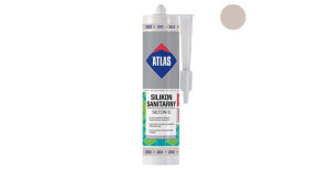 ATLAS SILIKON Sanitarny SILTON S Popielaty 202
