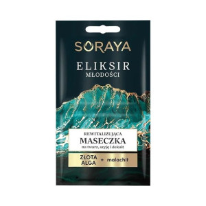 Eliksir Młodości rewitalizująca maseczka na twarz szyję i dekolt 2x5ml