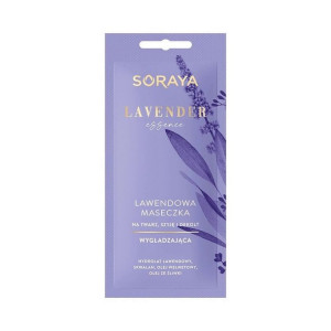 Lavender Essence lawendowa maseczka wygładzająca na twarz szyję i dekolt