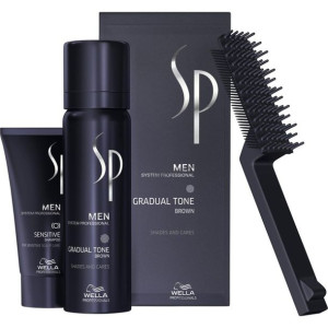 SP Men Gradual Tone Brown zestaw do stopniowej eliminacji siwizny