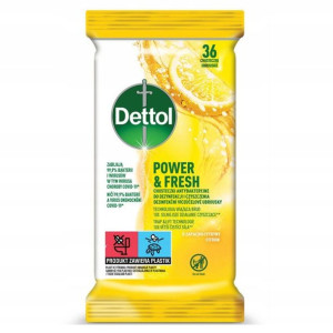 Power & Fresh chusteczki antybakteryjne do dezynfekcji i czyszczenia