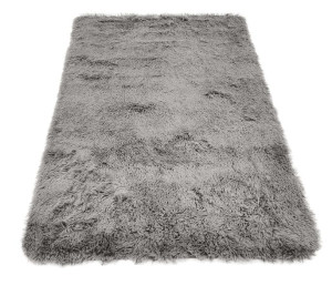 Miękki Pluszowy Dywan Megan Shaggy 65x120 Szary