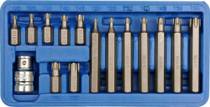 Zestaw Bitów Torx T20-t55 15 Sztuk 66580 Vorel