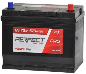 AKUMULATOR PERFECT  12V 70Ah 570A Japan prawy +