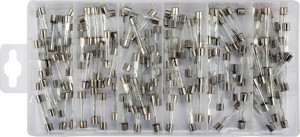 Zestaw Bezpieczników Szklanych 6x30mm 120szt. Yato
