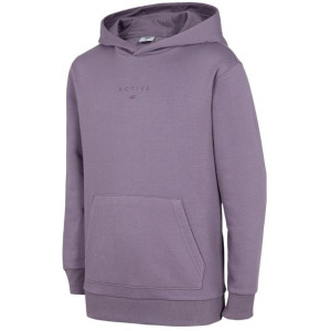 Bluza dla dziewczynki 4f fioletowa hjz22 jbld003 51s