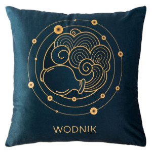 Poszewka dekoracyjna ZODIAK/WODNIK/40x40