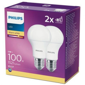 2x żarówka LED COREPRO LEDBULB A60 E27 13W 827 1521lm ciepła PHILIPS