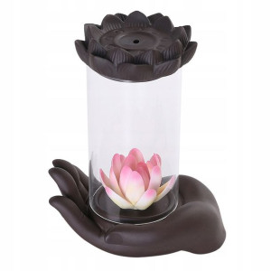 Aromaliv Glass Kominek Zapachowy Kadzidło Dym