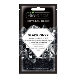 Crystal Glow Black Onyx maseczka peel-off oczyszczająco-detoksykująca