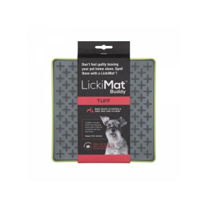 LickiMat Buddy deluxe mata krzyżyk-twarda zielona