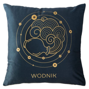 Poszewka dekoracyjna ZODIAK WODNIK 40x40