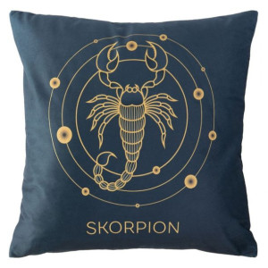 Poszewka dekoracyjna ZODIAK SKORPION 40x40