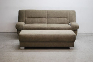 OJK nowa sofa 3os + wielka pufa