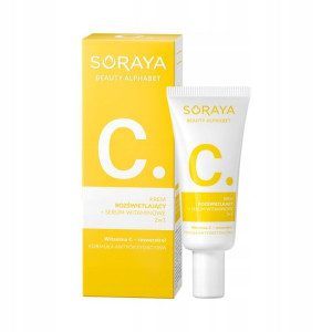 Soraya Krem Rozświetlający + Serum Witaminowe 2w1